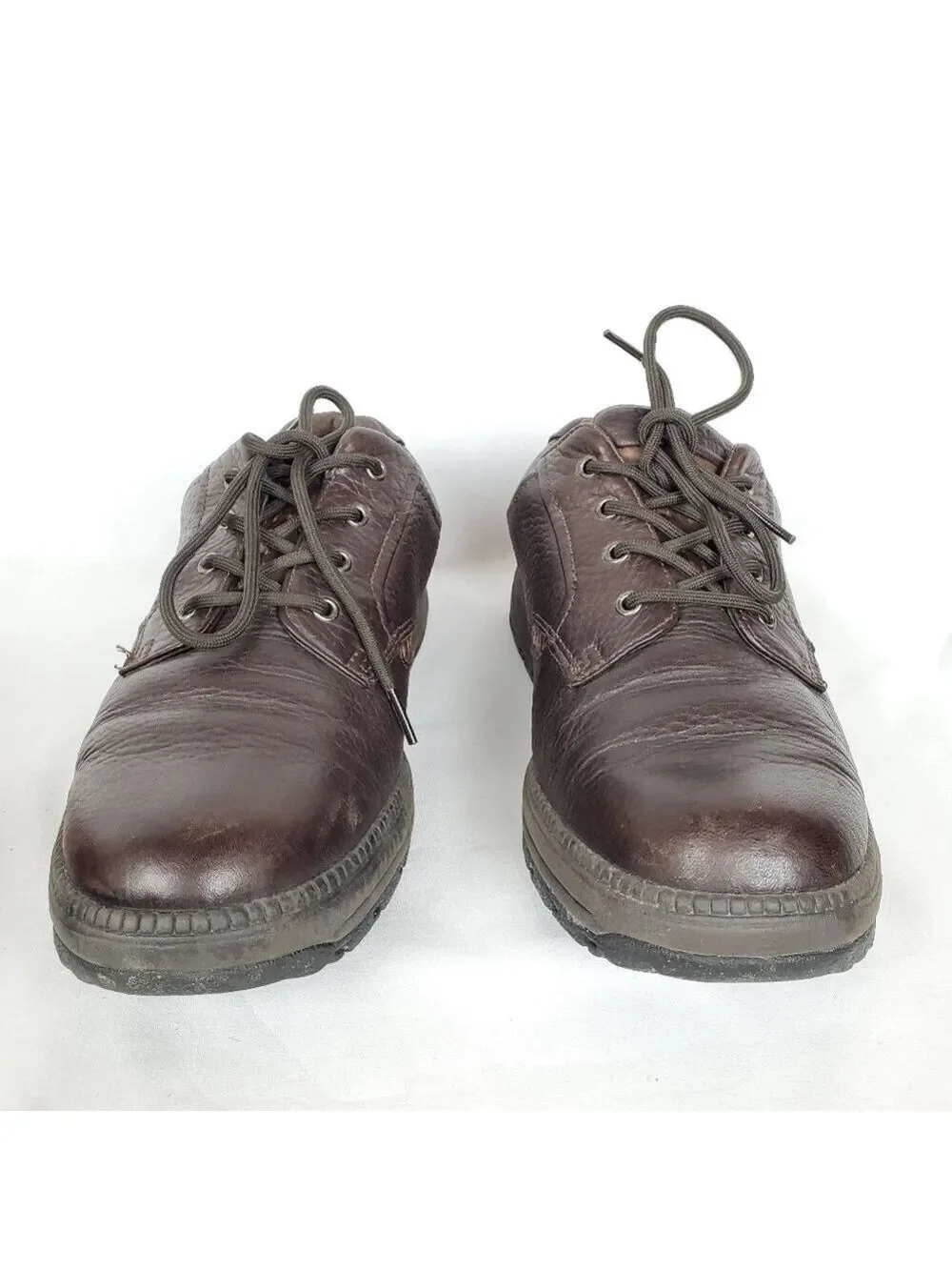 Timberland sz 11 leather lace up shoes rubber sole